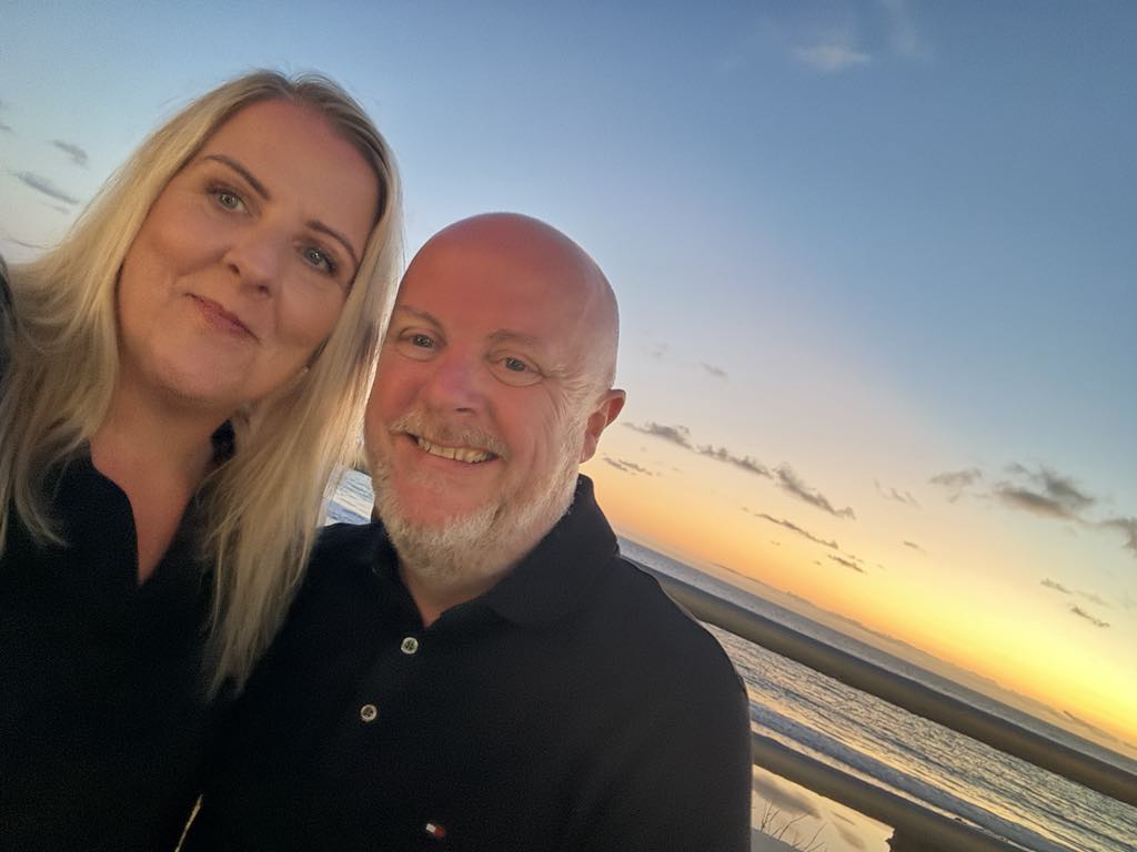A photo of Sarah & Andy